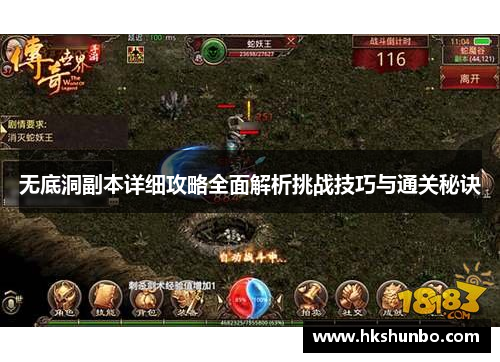 无底洞副本详细攻略全面解析挑战技巧与通关秘诀